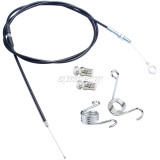 75 inch Go Kart Throttle Cable Kit for Predator 212cc 196cc Engine 5.5hp 6.5hp GX160 GX200 VM22 Manco American Sportworks Go Cart Lawn Mower Powersports