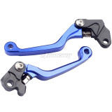 CNC Brake and Clutch Levers 2pcs Fit for YZ80 YZ85 2001-2014 TTR 230 2003-2017 WR400F 1996-1999 KDX200 220 1995-2006 Pit Dirt Bike Motorcycle