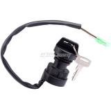 Ignition Key Switch for Kawasaki Bayou 220 250 300 400 Prairie 300 400 Lakota 300 400 KLF220 KLF250 KLF300 KLF400