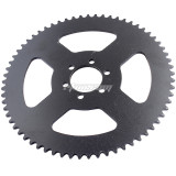 35 Chain Mini Bike Sprocket 65 Tooth for Coleman CT100U CC100X Motovox MBX10 MBX11 Baja DoodleBug DB30 Mega Moto MM-B80 MM-B105 Mini Bike Predator 79cc 89cc 100cc 2.8hp Go Kart - Black