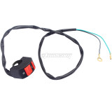 Mini Bike Kill Switch 7/8 On Off Dirt Bike Kill Switch for Predator 212cc 196cc 97cc Coleman CT100U CT200U BT200X Baja Warrior MB200 DB30 Motovox Motorcycle