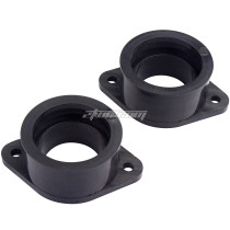2pcs Carburetor Intake Manifold Boot Carb Insulator fit for Kawasaki KZ 440 80-83 KZ440A KZ440B/G