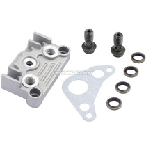 Oil Cooler Adapter Engine Cylinder Cover For 125cc 140cc Dirt Pit Bike Monkey Bike Motorcycle Atv Quad