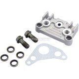 Oil Cooler Adapter Engine Cylinder Cover For 125cc 140cc Dirt Pit Bike Monkey Bike Motorcycle Atv Quad