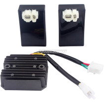 2PCS CDI Ignition Box Voltage Regulator Rectifier For Honda XL 600 V XL600V Transalp 1987-1996 / XRV650 Africa Twin 1988-1990 PD06 MS8 CI558 30410-MS8-610 30410-MM9-830
