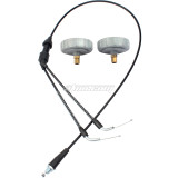 Throttle Cable Wire Tors Eliminator Covers Caps For Yamaha Banshee 350 YFZ350 1987-2006 ATV 2GU-26260-00-00 2GU-26260-01-00