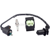 Copy Ignition Coil + AC CDI Box Spark Plug For GY6 50 125 150cc 139QMB 152QMI 157QMJ based engines Moped Scooter ATV Go Carts