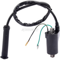 Ignition Coil Cover Fit For Honda Sportrax 400 TRX400EX XR400R 2x4 1999-2006 XR400R 30500-HN1-003 30700-KCZ-000 - Black