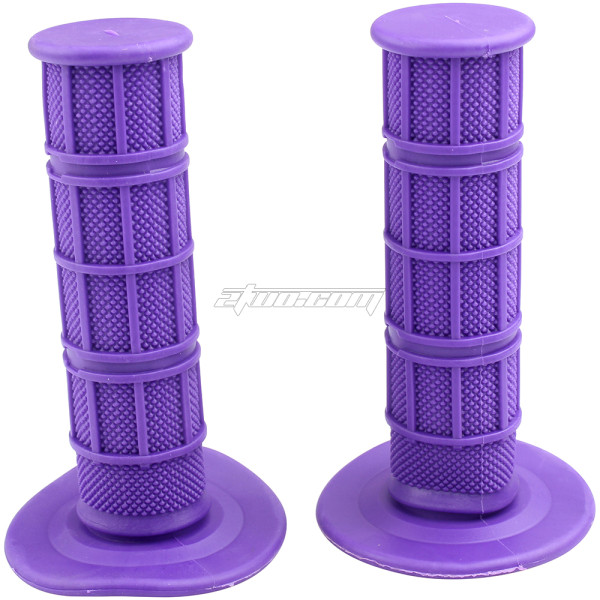 Purple Soft Hand Rubber Sleeve Turn Handle Anti-Skid Throttle Cover Grip Handle Fitting For Pit Dirt Bike ATV 4 Wheel CRF BBR KLX TTRMotorcycle