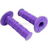 Purple Soft Hand Rubber Sleeve Turn Handle Anti-Skid Throttle Cover Grip Handle Fitting For Pit Dirt Bike ATV 4 Wheel CRF BBR KLX TTRMotorcycle