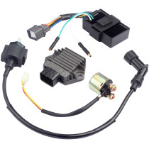 Ignition Coil CDI Box Voltage Regulator Rectifier Solenoid Relay Kit For Honda TRX350TM FM TRX350TE FE FourTrax TRX350 Ranche 350