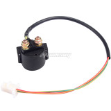 Starter Solenoid Relay Compatible with Honda ATC200 Four Trax 125 250 300 TRX125 TRX200 TRX250 TRX300 TRX300FW 1981-2000 35850-HC4-000 31200-HC4-033 35850-HA8-771 35850-415-007