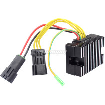 Rectifier Voltage Regulator Charger 4012192 With Heat Sink fins for Polaris KTM Hawkeye 400 500 TrailBoss330 Motorcycle