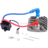 Cylinder Head Spark Plug CDI Ignition Kit For PK80 LD80 LD90 100cc 80cc 66cc Engine Motorized Bicycle Bike Motorcycle