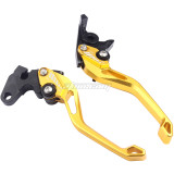 Aluminum Folding Extendable Brake Clutch Lever Handle For Yamaha YFM 700 Raptor 700R 2008-2017 2016 2015 2014 2013 Motorcycle