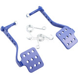 Pedal Kit Brake Throttle Pedal for 196cc 212cc 6.5hp Road Rocket Azusa Fun Kart Carter Radio Flyer Go Kart Cart Racing Drift Trike Vintage Type - Blue