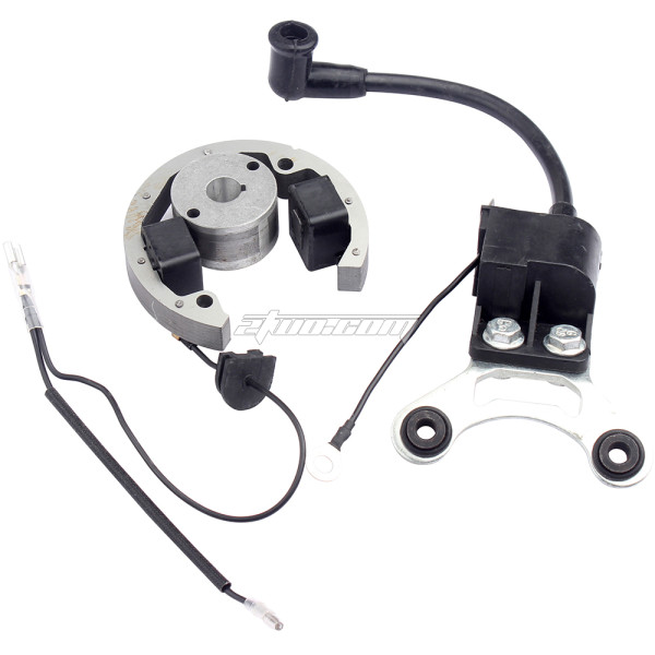 Stator Rotor and Ignition Coil Flywheel With Bracket Fit For KTM 50 SX LC Pro Adventure Pro Junior Coil Stator Rotor 2001 To 2013 Stator Dirt Bike Motorcycle