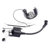 Stator Rotor and Ignition Coil Flywheel With Bracket Fit For KTM 50 SX LC Pro Adventure Pro Junior Coil Stator Rotor 2001 To 2013 Stator Dirt Bike Motorcycle