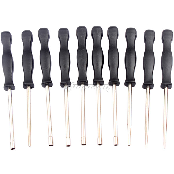 10PCS/Set Carburetor Screwdrivers Adjustment Multi-head Tune-up Bolt Key Car Repair Maintenance Tool Set