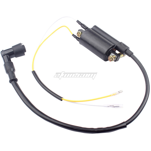 External Ignition Coil With Spark Plug Cap fits for Kawasaki Bayou 300 KLF300 86-04 ATV 1986 - 2004