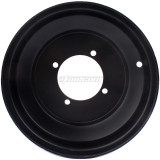 10 inch wheel hub 23x7.00-10 tire rim 21x7-10 four- vehicle steel ring 125-250CC ATV Quad Bike Dune Buggy Go Kart 4 Wheel Motorcycle - Black
