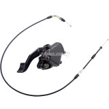 7/8in 22mm Metal Thumb Throttle Cable Accelerator Handle Assembly for GY6 50cc 125cc 150cc ATV Quad 4 Wheeler Mini Pit Dirt Bike TaoTao Kazuma Buyang Coolsport Roketa Sunl Baja Kymco