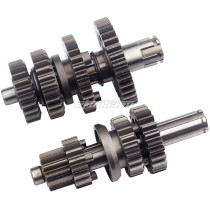 Motorcycle Transmission Gear Box Main Counter Shaft Kit For ZongShen ZS 125CC Horizontal Engine Dirt Pit Bike