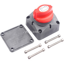 12v 48v 275A Dual Battery Lsolator Disconnect Rotary Main Kill Cut Off On/Off Switch for Car Boat Car Auto RV Marine Boat