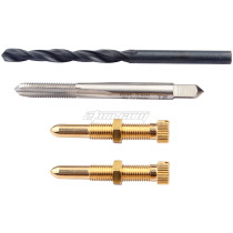 08-0045 Idle Screws & Jamb Nut Drill Bit & Tap Install Kits For 1987-2006 Yamaha Banshee YFS200 Blaster YFZ350