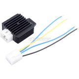 4 Pin 12V Voltage Regulator Rectifier With Cable Wire Harness Plug For 50cc 70cc 90cc 110cc 125cc 140cc Pit Dirt Bike Quad ATV 4 Wheel Motorcycle