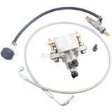 Rear Brake Caliper & Master Cylinder & Hose Line for 2002-2006 Polaris Sportsman 600 700 800 1910690 1910301 1910790 1910766