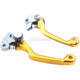 Pivot Brake Clutch Foldable Lever For SUZUKI RMZ250 2007-2023 Dirt Pit Bike Motorcycle