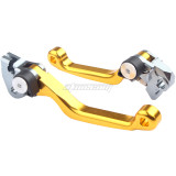 Pivot Brake Clutch Foldable Lever For SUZUKI RMZ250 2007-2023 Dirt Pit Bike Motorcycle