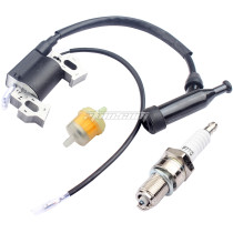 lgnition Coil Spark Plug For Predator 212cc 5.5 6.5 HP 69730 69727 196cc Coleman Ct200u Baja MB200 Motovox Gx160 Gx200