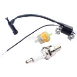lgnition Coil Spark Plug For Predator 212cc 5.5 6.5 HP 69730 69727 196cc Coleman Ct200u Baja MB200 Motovox Gx160 Gx200