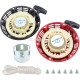 Tension Starting Starter Recoil Belt Cup Screws 4HP 5.5HP 6.5HP For Honda GX120 GX160 GX168 GX200 Generator Engines Lawn Mower