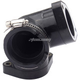 Carburetor Adapter Inlet Intake Pipe Rubber Mat For Kawasaki VN1500 Classic Tourer Vulcan 1500 Nomad OEM:59076-1105