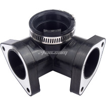 Carburetor Adapter Inlet Intake Pipe Rubber Mat For Kawasaki VN1500 Classic Tourer Vulcan 1500 Nomad OEM:59076-1105