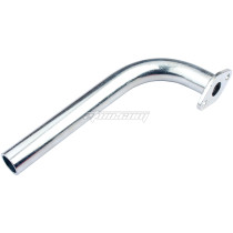 10.23inch Long Exhaust Pipe Header for Honda Predator 212cc GX160 GX200 Non-Hemi 6.5HP Engines Baja Warrior Coleman BT200X CT200U-EX Go Kart Mini Bike Performance