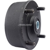 110mm*4 Stud Brake Drum Wheel Hub Fit for 125cc 150cc 250cc Taotao Quad Dirt Bike ATV 4 Wheel Dune Buggy