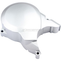 Silver Aluminum Alloy Stator Plate Engine Case Cover Casing For Lifan Yingxiang Zongshen XF/CRF/BBR/TTR 50cc 110cc 125cc 140cc Pit Dirt Bike Motorcycle