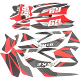 Graphic Decal Sticker Decals For New Rabbit Mini Moto Kids E-bike Dirt Pit Bike 2 Stroke 47cc & 49cc 50cc 70cc Motorcycle