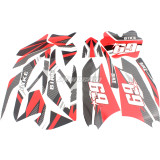 Graphic Decal Sticker Decals For New Rabbit Mini Moto Kids E-bike Dirt Pit Bike 2 Stroke 47cc & 49cc 50cc 70cc Motorcycle