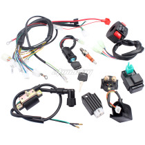 CDI Ignition Wire Harness Start Electric Kit For 50cc 70cc 90cc 110cc 125cc Chinese Pit Dirt Bike ATV QUAD 4 Wheel Motorcycle