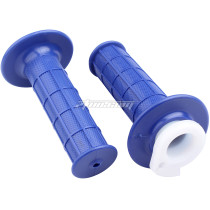 Blue 22mm 7/8'' Inch Twist Throttle Handle Grips For 50cc-250cc CRF XR BBR TTR KLX Predator 212cc Coleman CT100U MB200 Dirt Pit Bike Quad ATV Buggy 4 Wheel Motorcycle