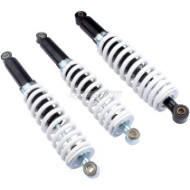 White 330MM Front / 350MM Rear Hydraulic Shock Absorber For 125cc-250cc Quad ATV 4 Wheeler Buggy Go Kart Dirt Pit Bike Motorcycle