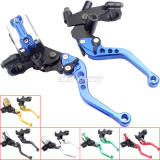 7/8 inch CNC Brake Clutch Master Cylinder Lever Set Reservoir For Pit Dirt Bike ATV Motorcycle Aprilia / BMW / Buell / Ducati / Honda / Suzuki / Triumph / Yamaha Universal