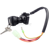 Ignition Key Switch For Suzuki King Quad Runner LTF250F LT-F250F LTF300F LT-F300F LT4WD LT-4WD LTF4WD LT-F4WD LTF4WDX LT-F4WDX