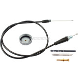 Removal Eliminator Kit Throttle Cable + Cap + Idle Screw For YAMAHA BLASTER 200 YFS200 1988-2006