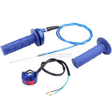 NEW Blue 22MM Twist Throttle Accelerator Handle Set with Kill Switch For 50cc 110cc 150cc 250cc Mini Bike ATV Quad Pit Dirt Bike Motorcycle